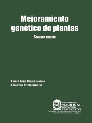cover image of Mejoramiento genético de plantas